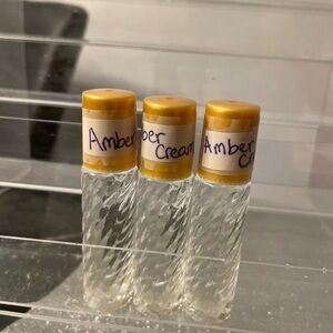 Amber Cream Perfume oils